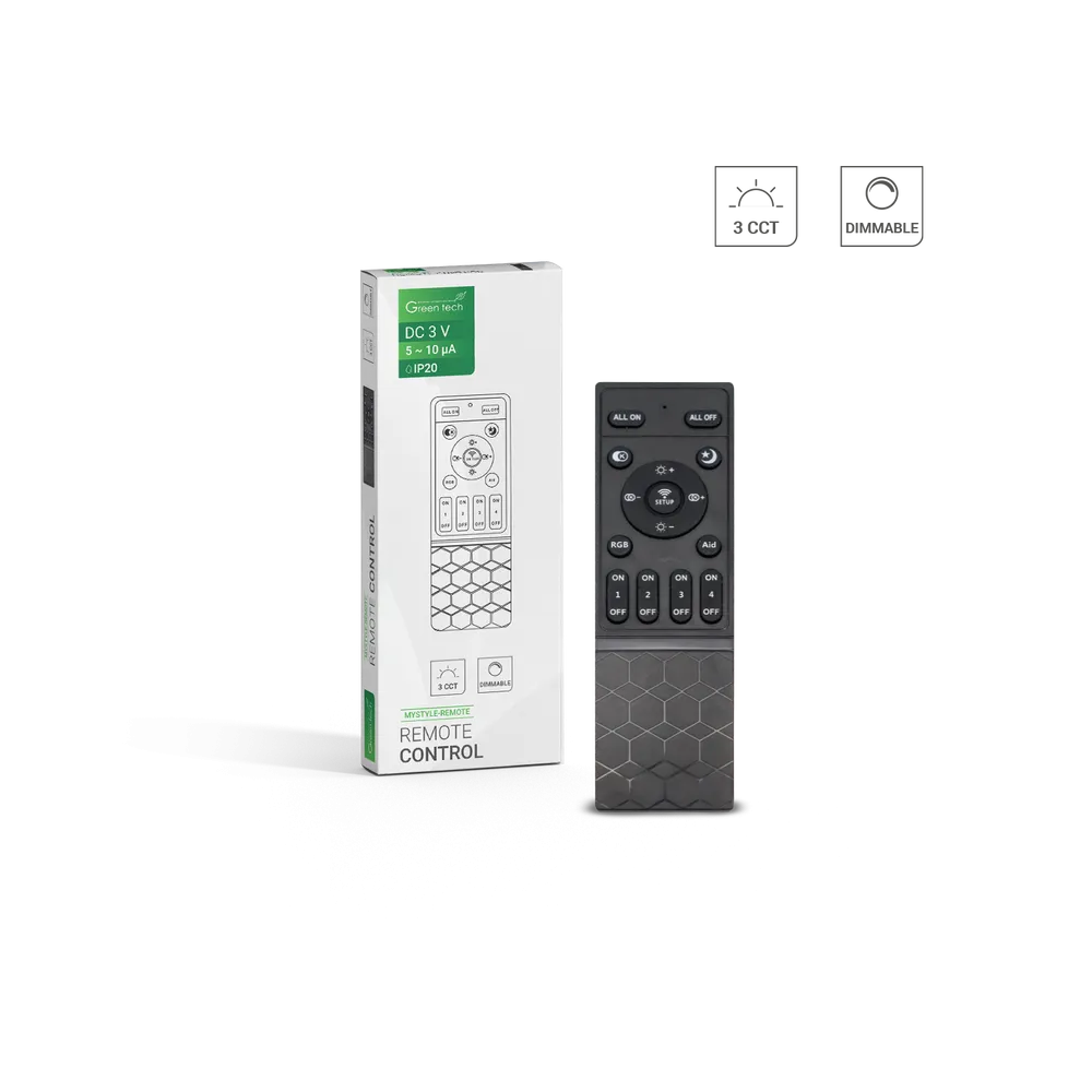 GREEN TECH Remote Control MYSTYLE-REMOTE for Magnetic Lamp