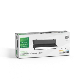 GREEN TECH LED magnetic lamp MYSTYLE 12W, 3CCT, Dimmable