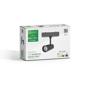 GREEN TECH LED magnetic lamp MYSTYLE 3W, 3CCT, Dim.