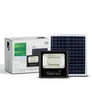 GREEN TECH LED solar spotlight Green Tech 60W, 6500K, IP65, solar - SLF-60W-CW