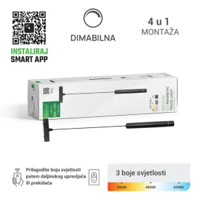 GREEN TECH LED magnetna svetilka MYSTYLE 6W, 3CCT, Dim.
