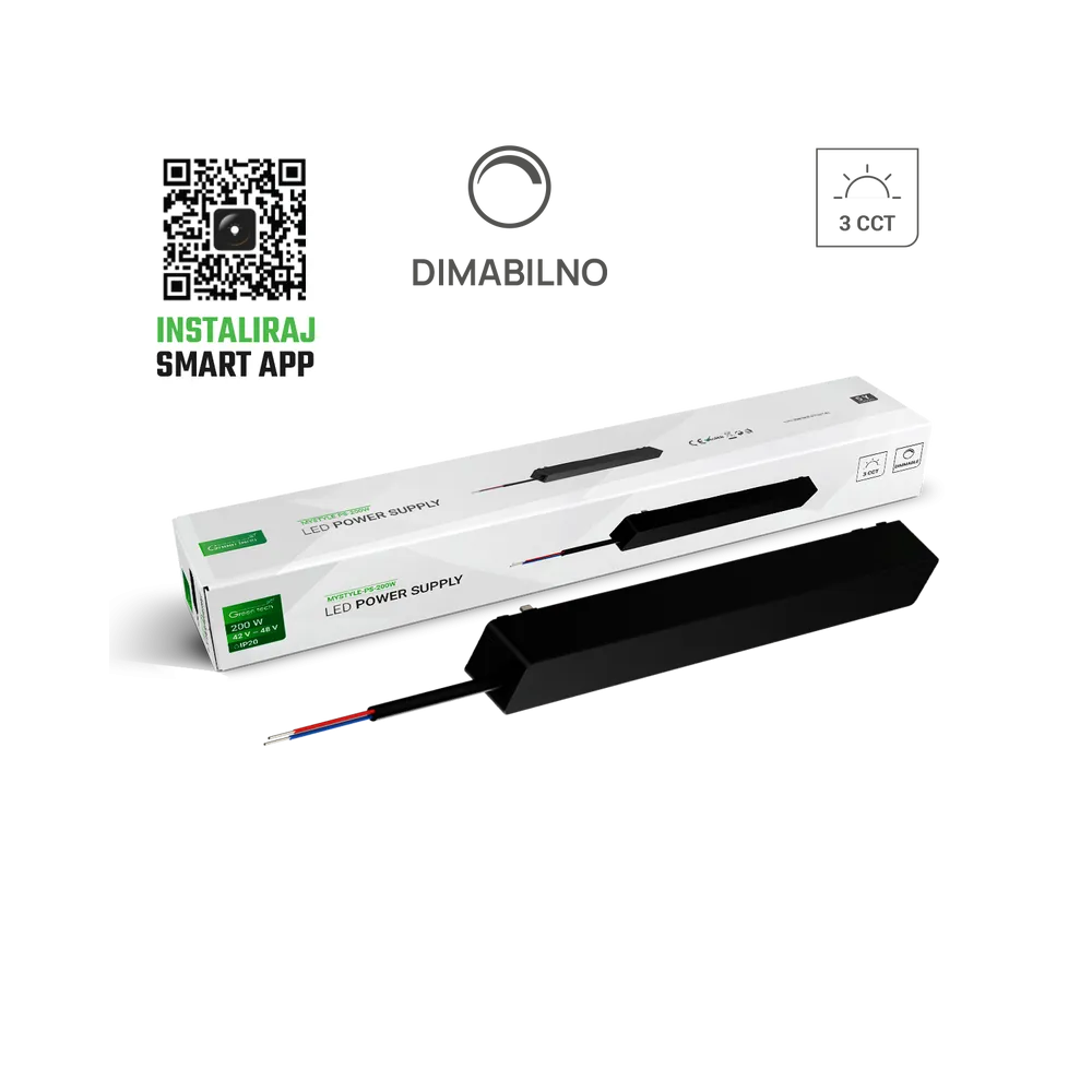 GREEN TECH napajanje MYSTYLE-PS-200W 200W za magnetno svetilko
