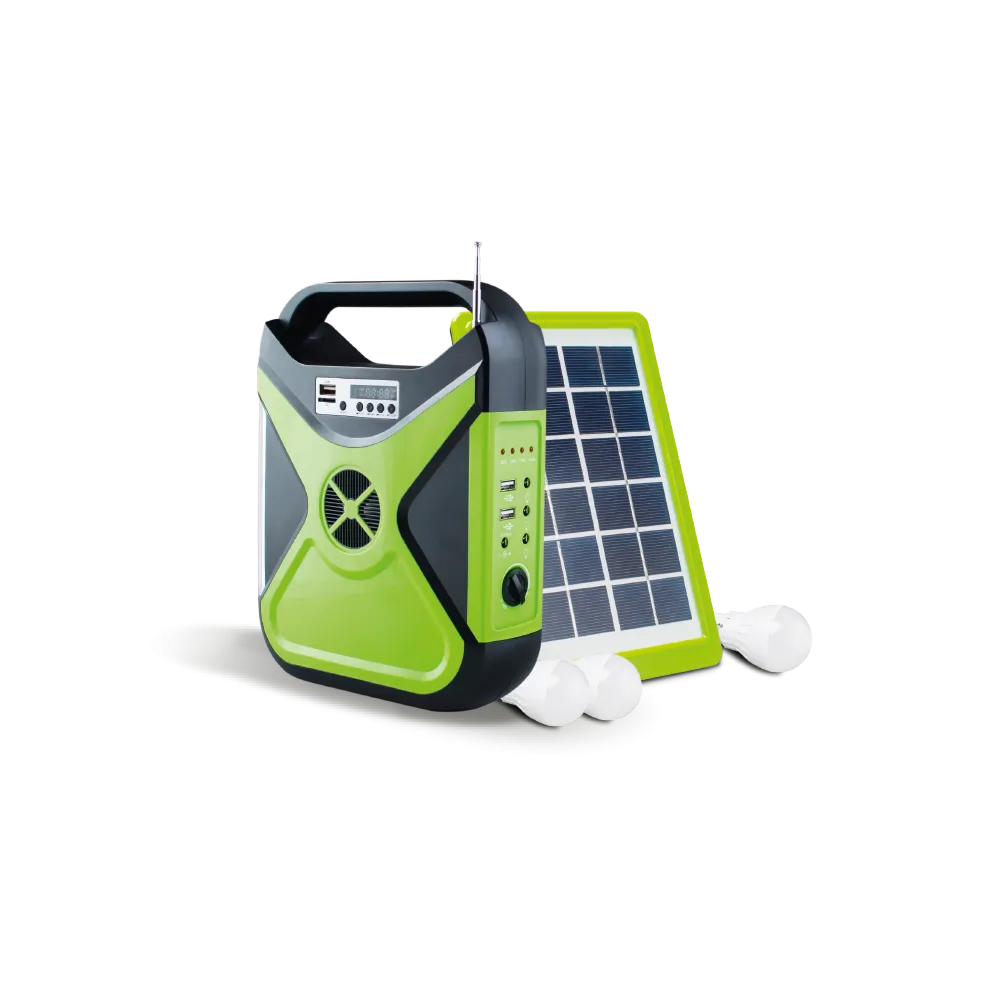 GREEN TECH Solar Portable Set Green Tech SPS-300, FM, TF, Bluetooth, USB