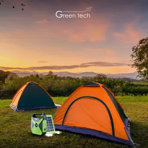 GREEN TECH Solar Portable Set Green Tech SPS-300, FM, TF, Bluetooth, USB