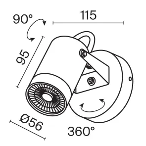 Wall Lamp O025WL-01B