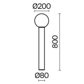 Vrtna razsvetljava O598FL-01B