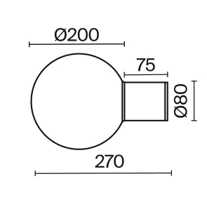Wall Lamp O598WL-01B1