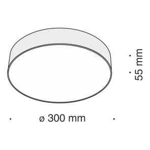Ceiling luminaire C032CL-L43B4K