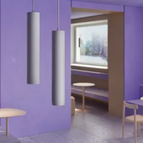 Pendant luminaire P082PL-GU10-W