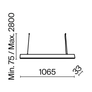 Pendant luminaire P050PL-L40B4K
