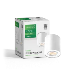 GREEN TECH Upgrade Lamp Green Tech, white color, GU10 socket - T155M-WH