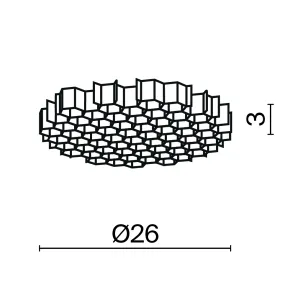 HoneyComb-D26 Svetlobni Filter