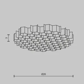HoneyComb-D26 Svetlobni Filter