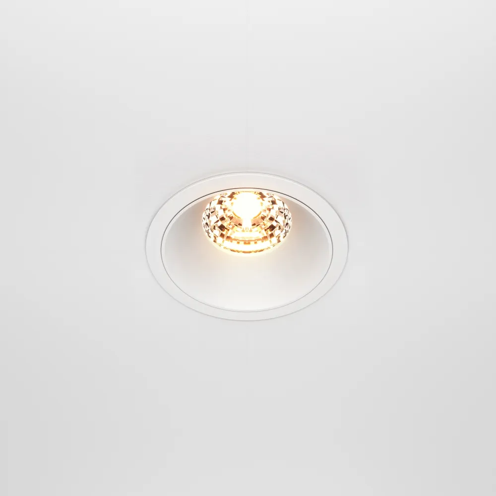 LED recessed light 15W 2700K white MAYTONI DL043-01-15W2.7K-RD-W-DE