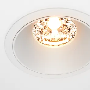 LED recessed light 15W 2700K white MAYTONI DL043-01-15W2.7K-RD-W-DE