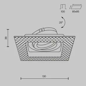 Downlight DL003-01-W