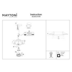 Downlight DL023-2-01B