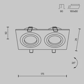Downlight DL024-2-02W