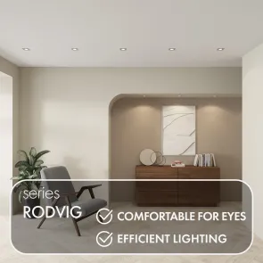 Kvadratna vgradna svetilka GU10 beton DK-EU-3071-CT