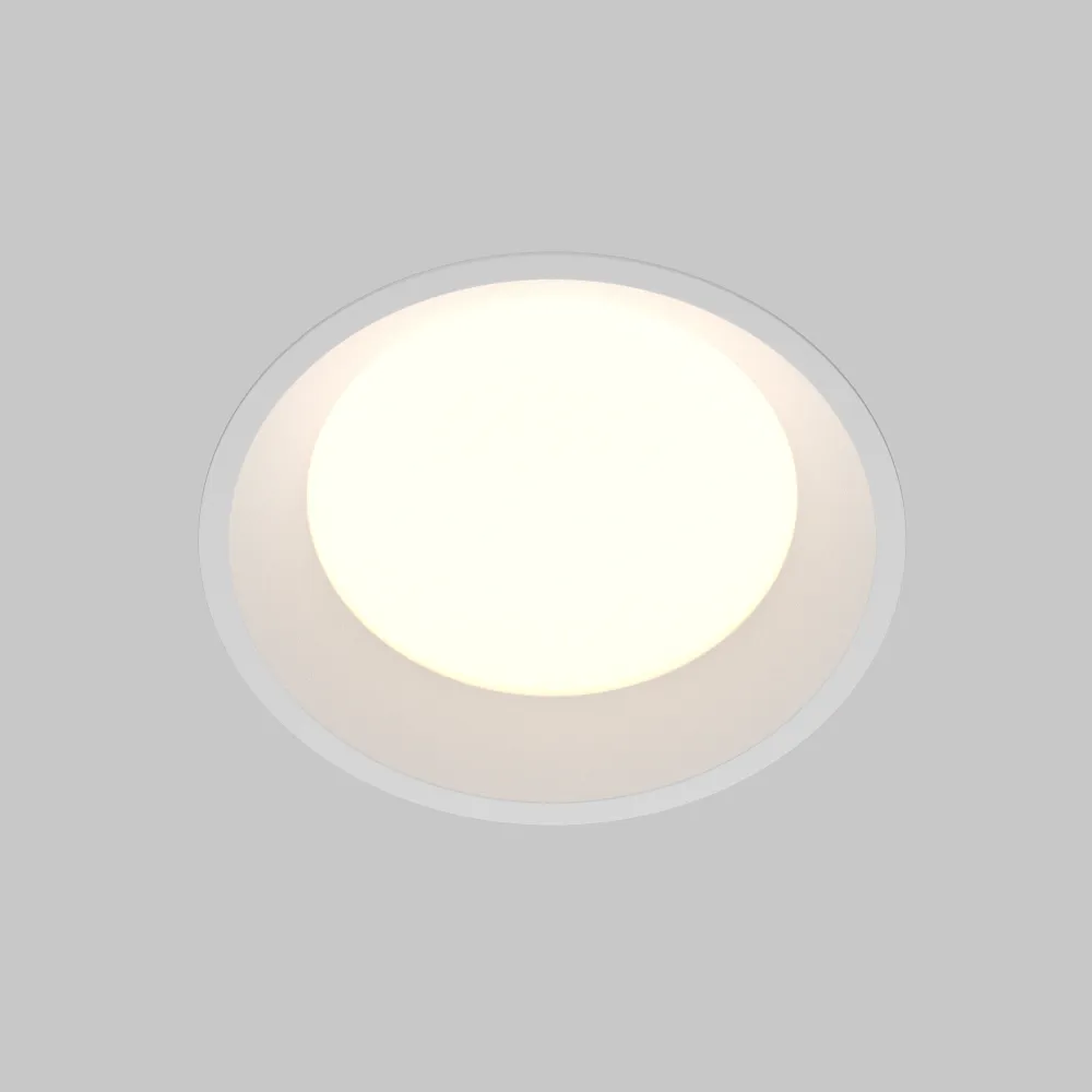 Vgradna svetilka LED 18W 3000/4000/6000K IP44 MAYTONI DL055-18W3-4-6K-W