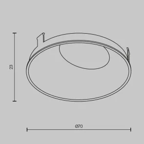Decorative ring MAYTONI Ring057-10-MG