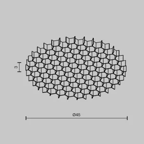 HoneyComb-D45 Light Filter