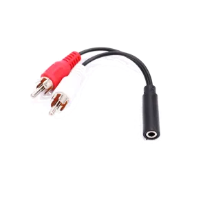 GIGATECH Cable Gigatech 6.3mm (f) 2RCAm 1.5m - YK3852