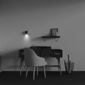 Wall lamp C106WL-01-GU10-B