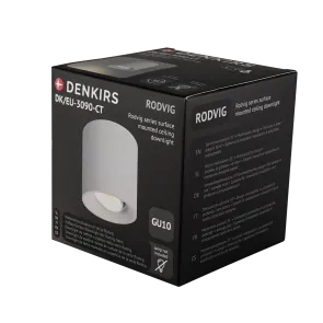 Surface mounted GU10 ceiling light concrete DK-EU-3090-CT