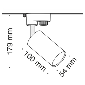 Track Lighting TR002-1-GU10-W