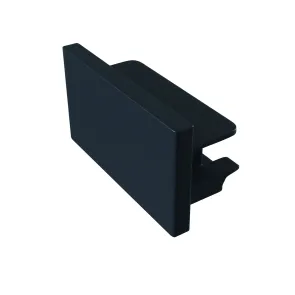 TRA001EC-11B End Cap 1pc Unity Patch Black