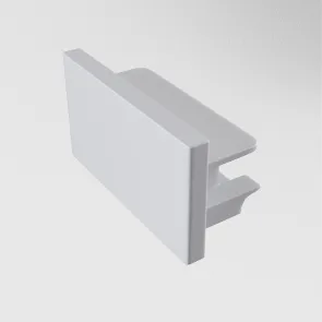TRA001EC-11W Končna kapa 1 kos Unity Patch bela