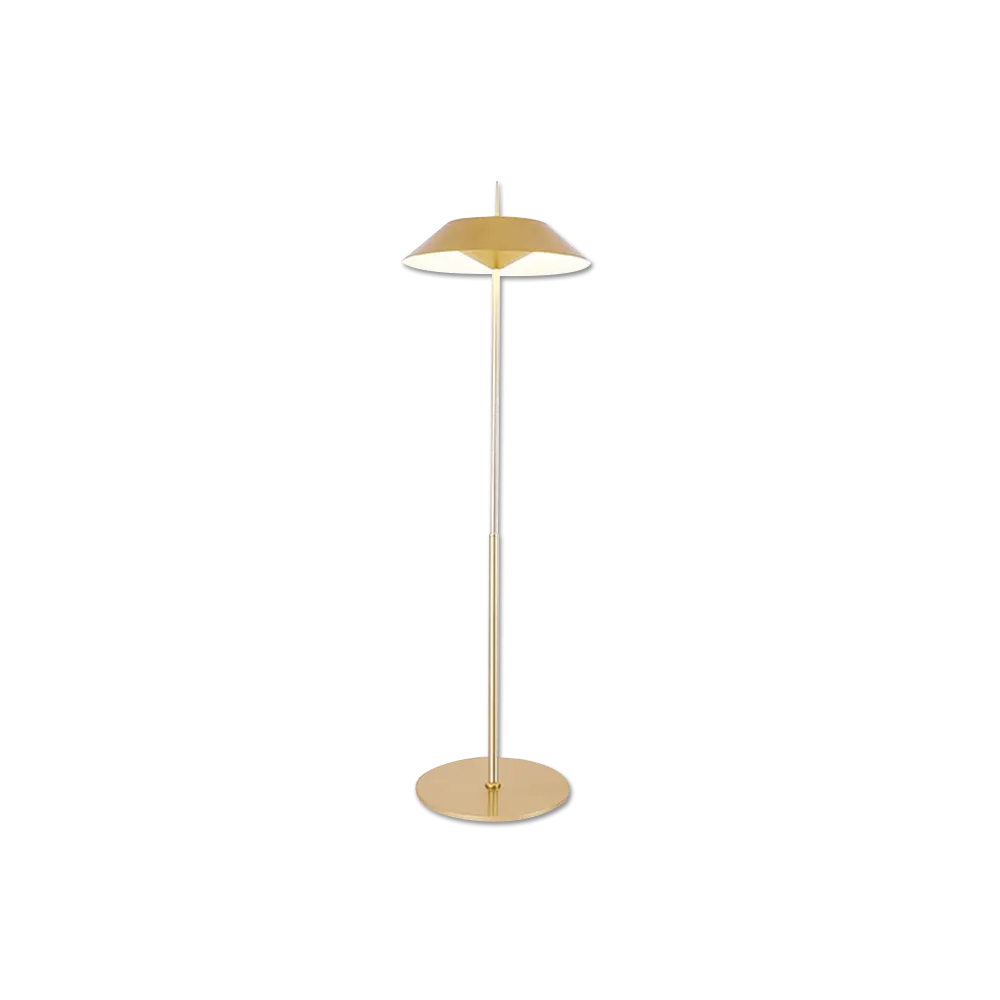 GREEN TECH LED floor lamp Green Tech, 12W, 3000K, IP20, golden color - G815F-WW-GL
