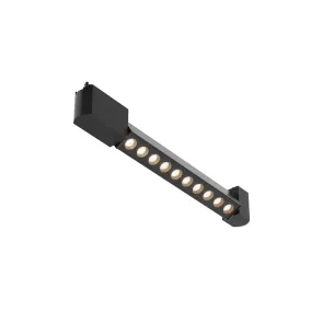 Tirnična svetilka TR010-1-10W4K-M-B-DE