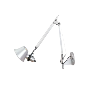 GREEN TECH Zidna lampa Green Tech, E27 x 1 kos, IP20, siva barva - G851WM-SILV