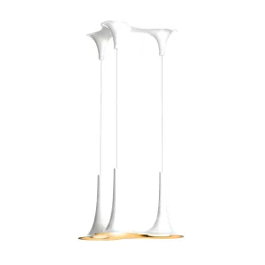 GREEN TECH LED pendant Green Tech, 5W x 3, 3000K, IP20, white color - G923P3-WW-WH