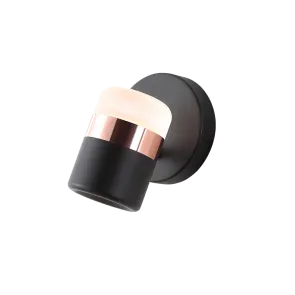 GREEN TECH LED wall lamp Green Tech, 7W, 3000K, IP20, black + copper - G926W-WW-COPP