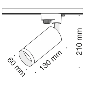 Track Lighting TR004-1-GU10-W