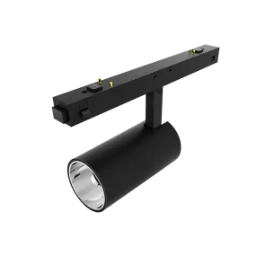 GREEN TECH LED Magnetna Svetilka Green Tech 12W, 4000K, LUMINUS LED, DALI zatemnitev, črna barva - MLR-204-NW-BK