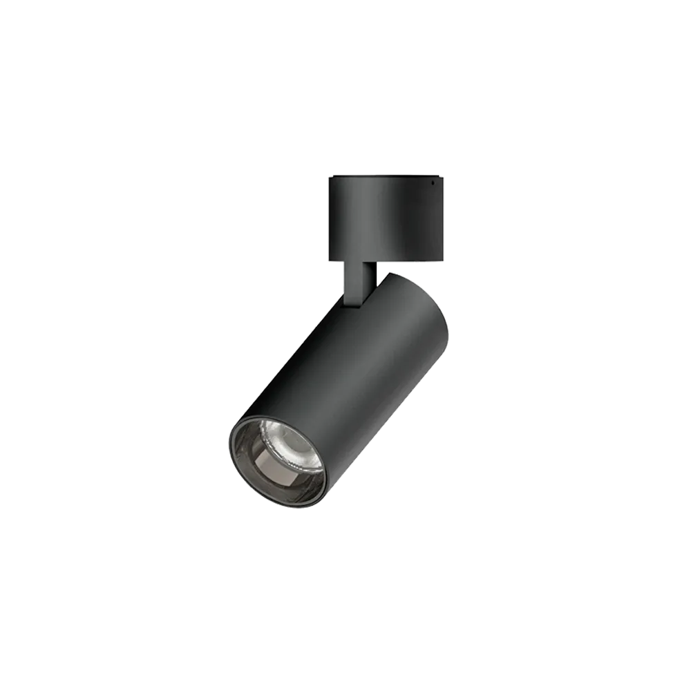 GREEN TECH LED surface-mounted lamp Green Tech 10W, 36°, 3000K, Philips LED, black color - SML-10W-WW-BK