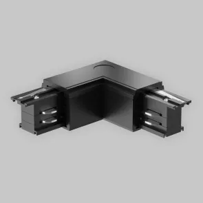 TRA005CL-31B-L External Corner Connector Trinity Black