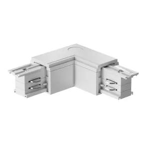 TRA005CL-31W-L Zunanji kotni konektor Trinity bela