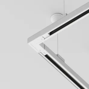 TRA005CL-31W-L Zunanji kotni konektor Trinity bela