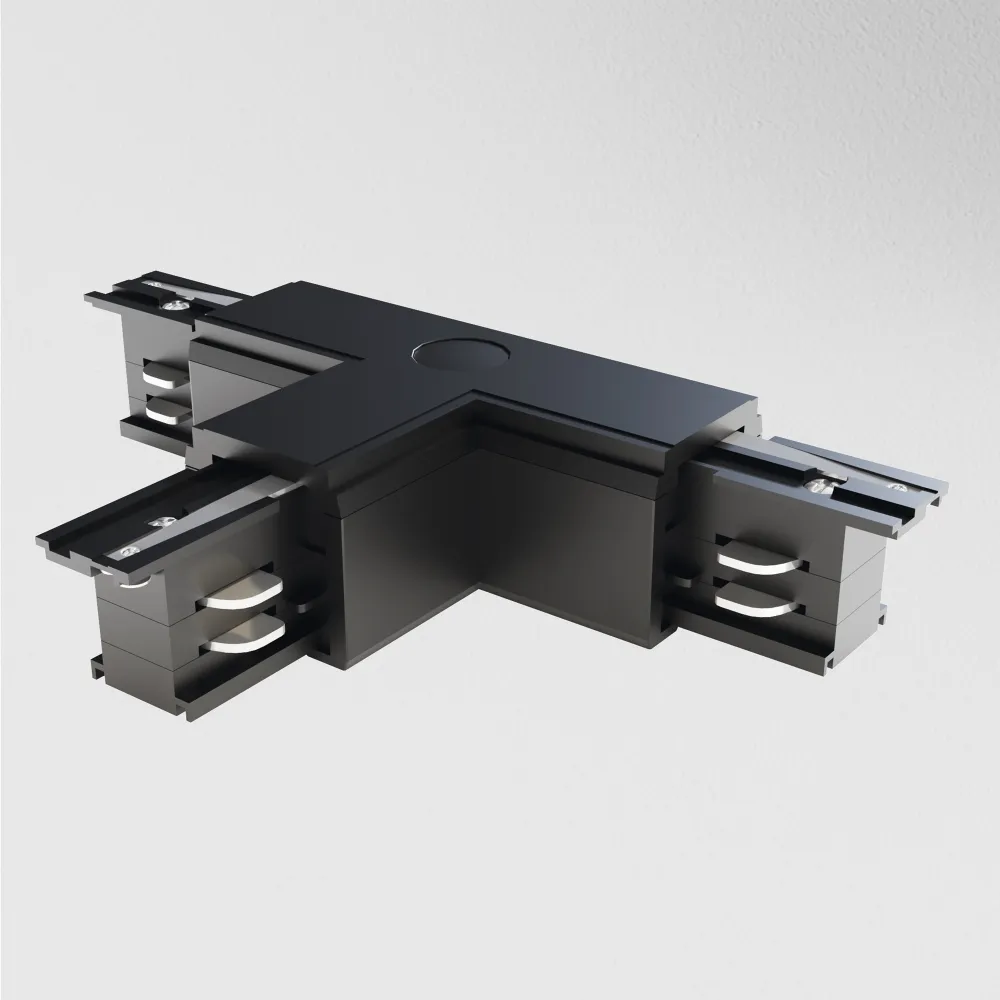 TRA005CT-31B-R Connector T-shaped Right Trinity Black