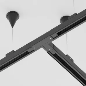 TRA005CT-31B-R Connector T-shaped Right Trinity Black