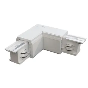 TRA005CL-31W-R Notranji kotni priključek Trinity bela