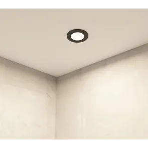 Vgradna svetilka GU10 IP65 črna DK-EU-3101-BK