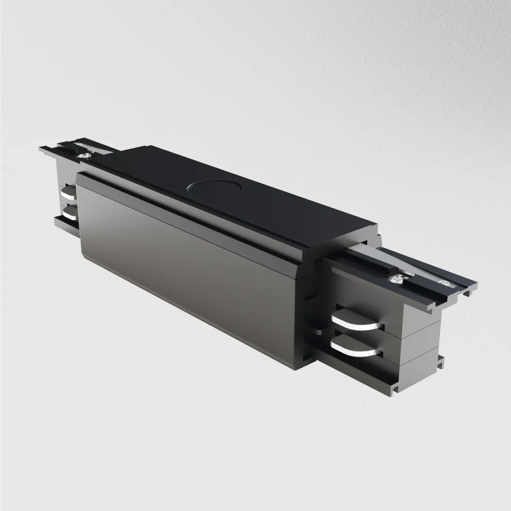 TRA005C-31B Straight Connector Trinity Black