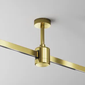 Ceiling mount 78mm with direct power connector "Flarity" brass TRA156C-IPC1-BS