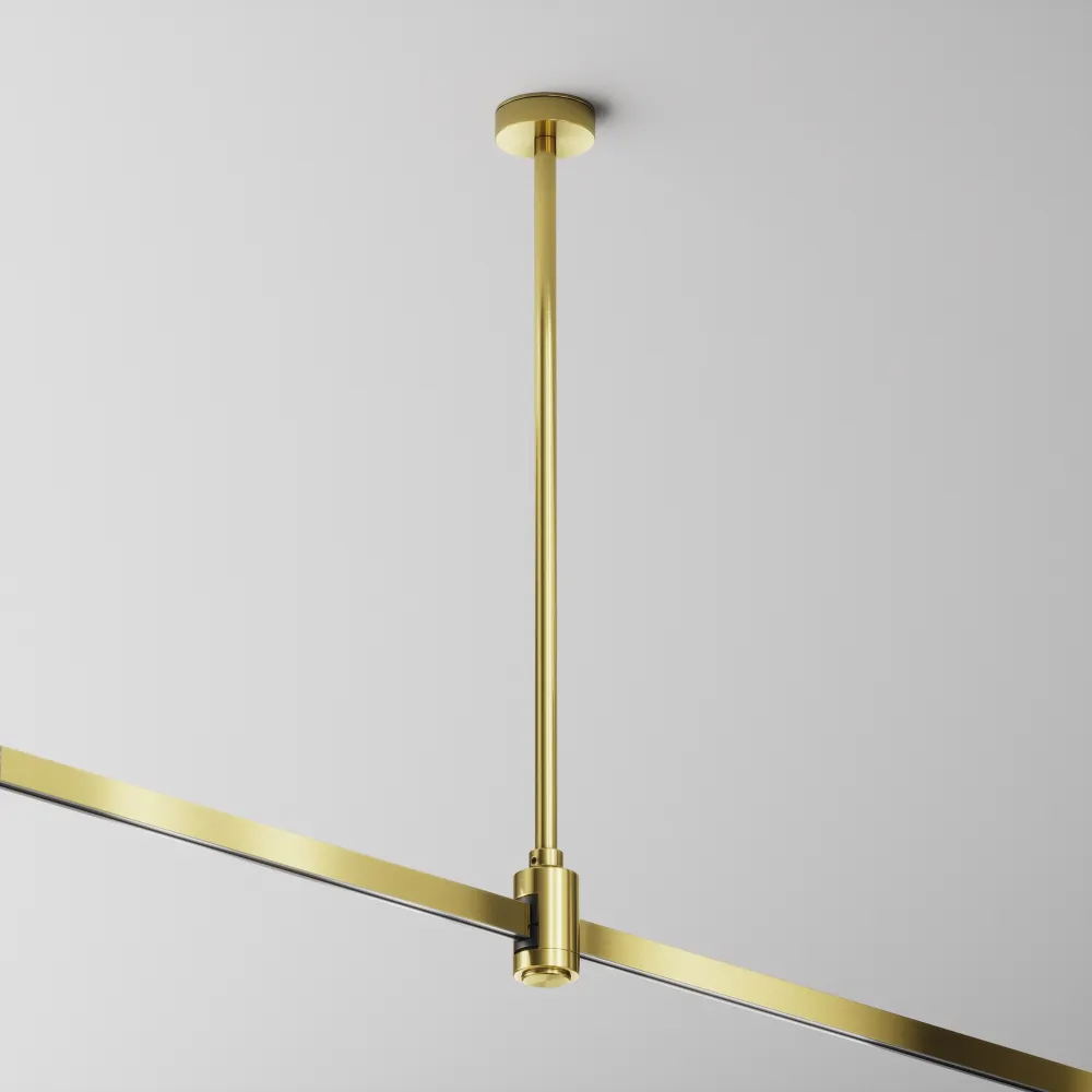 360mm ceiling mount with "Flarity" power input brass TRA158C-BL1-BS